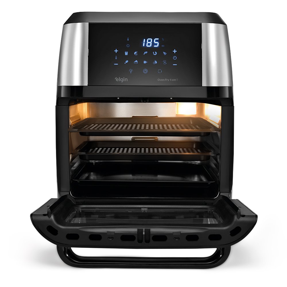 Airfryer Fritadeira E Forno Oven Fry 4 Em 1 Elgin 127V 1800W