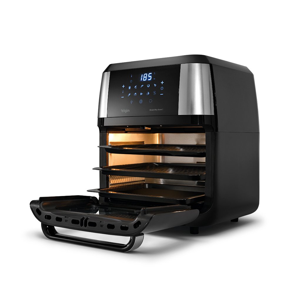 Airfryer Fritadeira E Forno Oven Fry 4 Em 1 Elgin 127V 1800W
