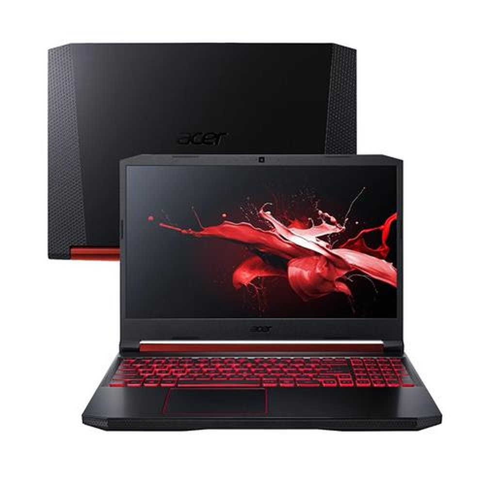 Notebook Gamer Acer Nitro 5 Intel Core I5-11400H 8GB GTX1650 SSD 512GB Tela 15.6" FHD Windows 11 An515-57-52lc