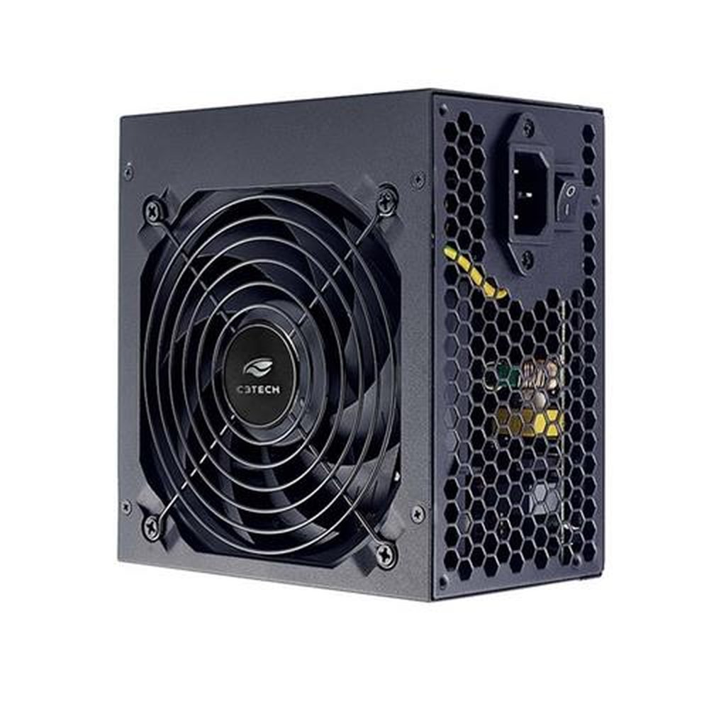 Fonte C3tech Ps-g500 ATX 500w 80 Plus White Preto