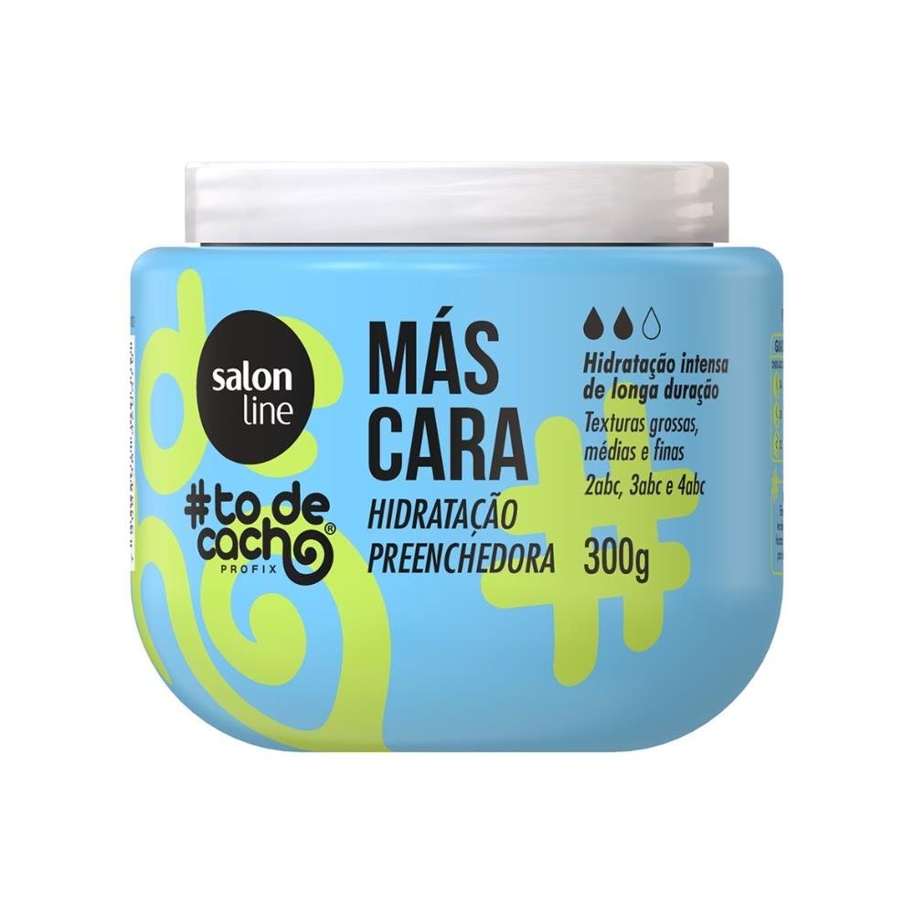 Mascara Salon Line To De Cacho Hidratacao Preenchedora 300G
