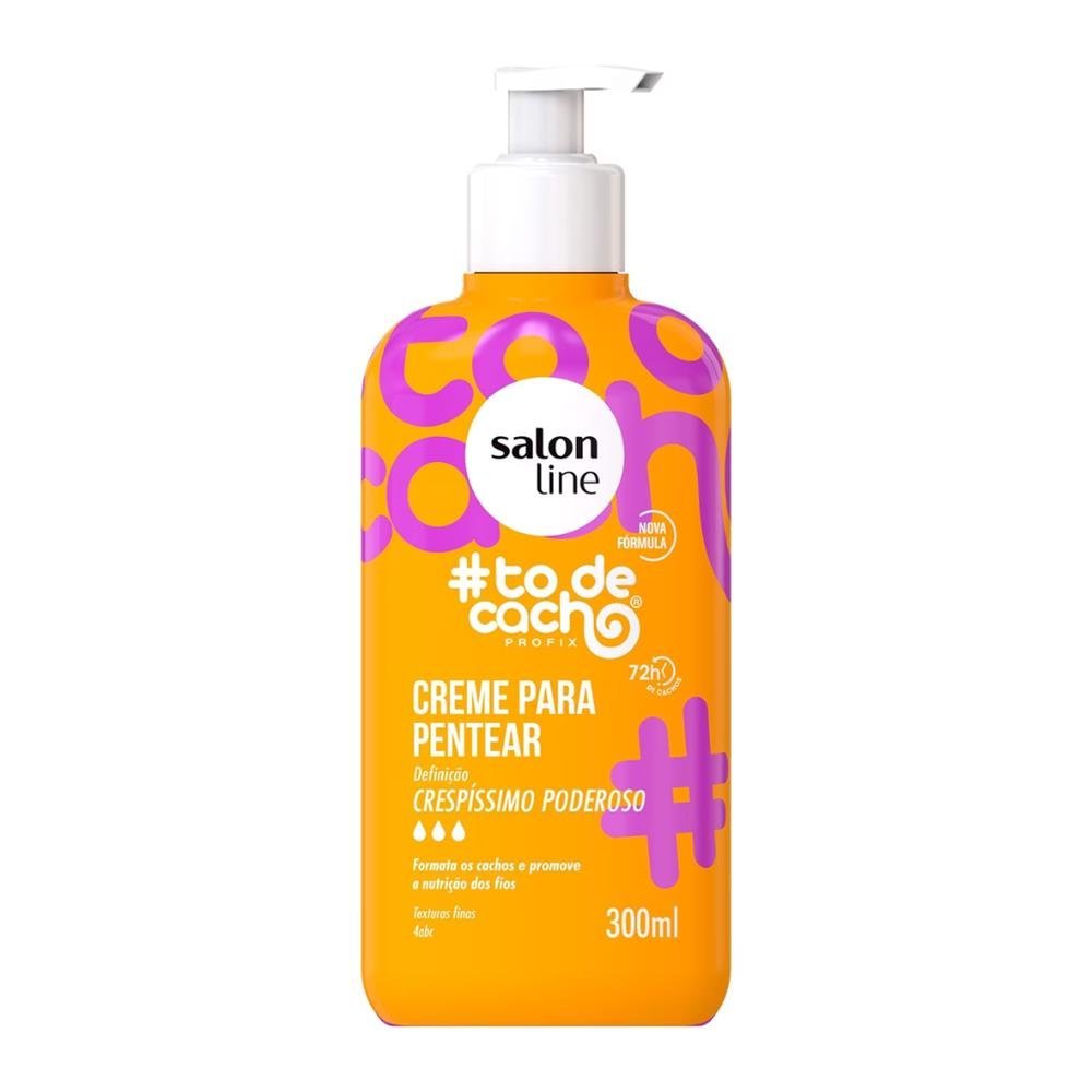 Creme De Pentear Salon Line To De Cacho Crespissimo Poderoso Pump 300Ml