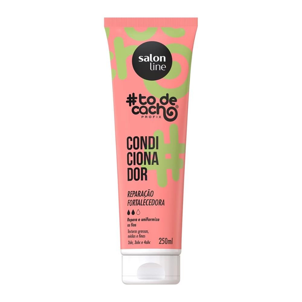 Condicionador #todecacho Reparação Fortalecedora Salon Line 250ml