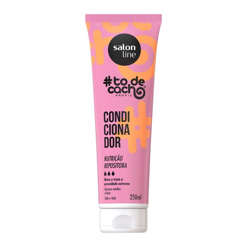 Condicionador #todecacho Nutrição Repositora Salon Line 250ml