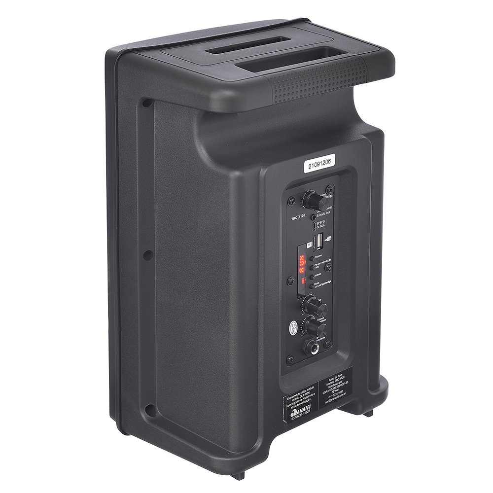 Caixa De Som Amplificada Com Bluetooth 120W - TRC