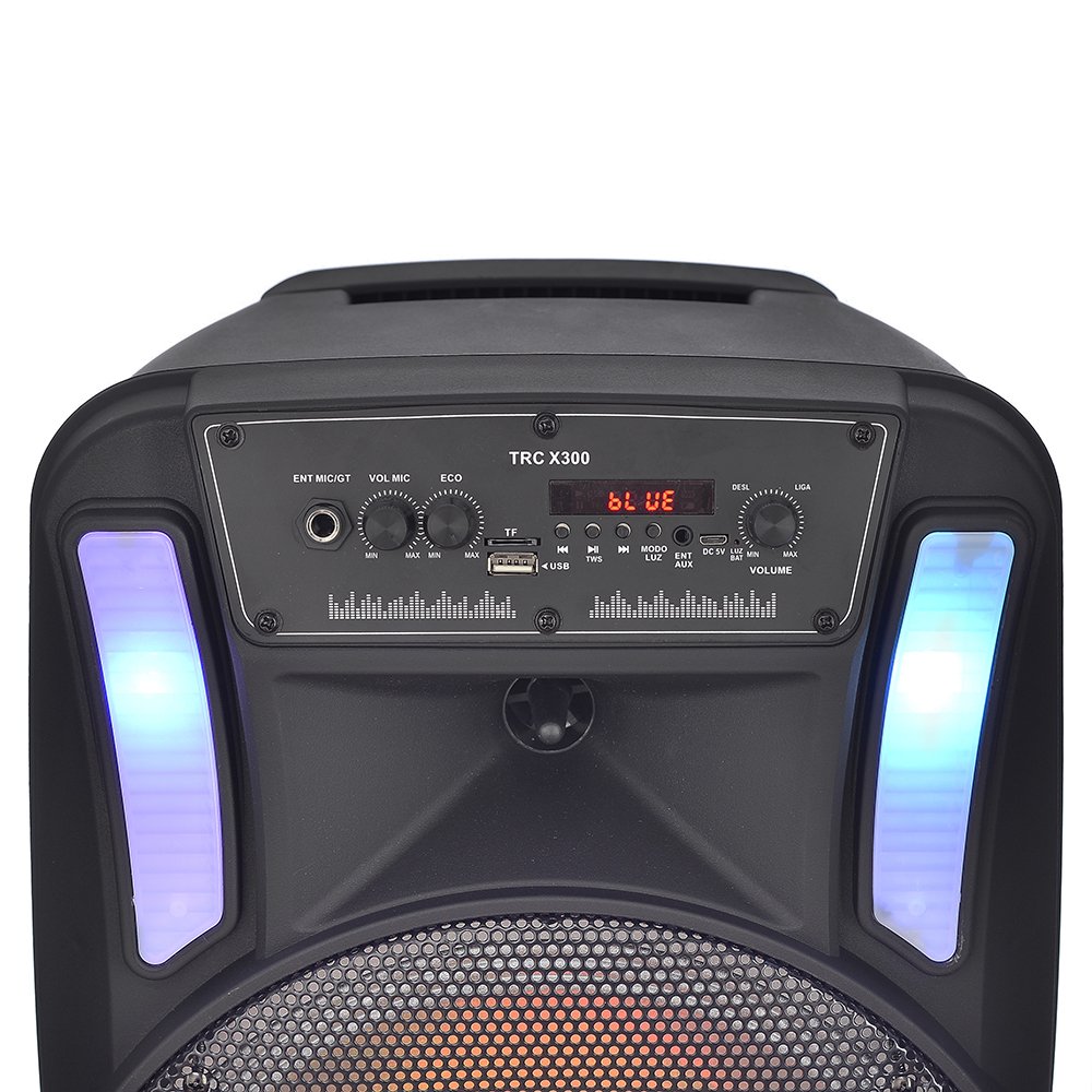 Caixa De Som Amplificada Com Bluetooth 300W - TRC