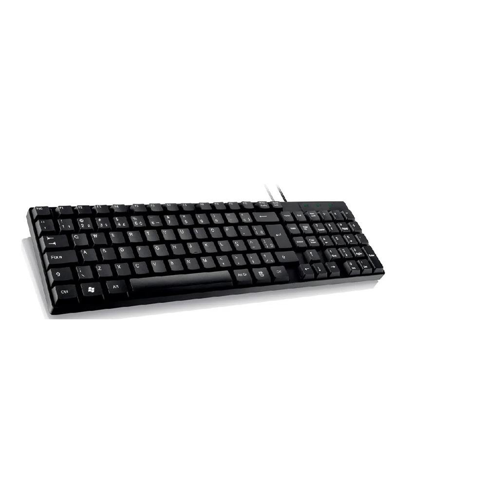 Teclado Slim com Fio 950 ABNT2 | Goldentec