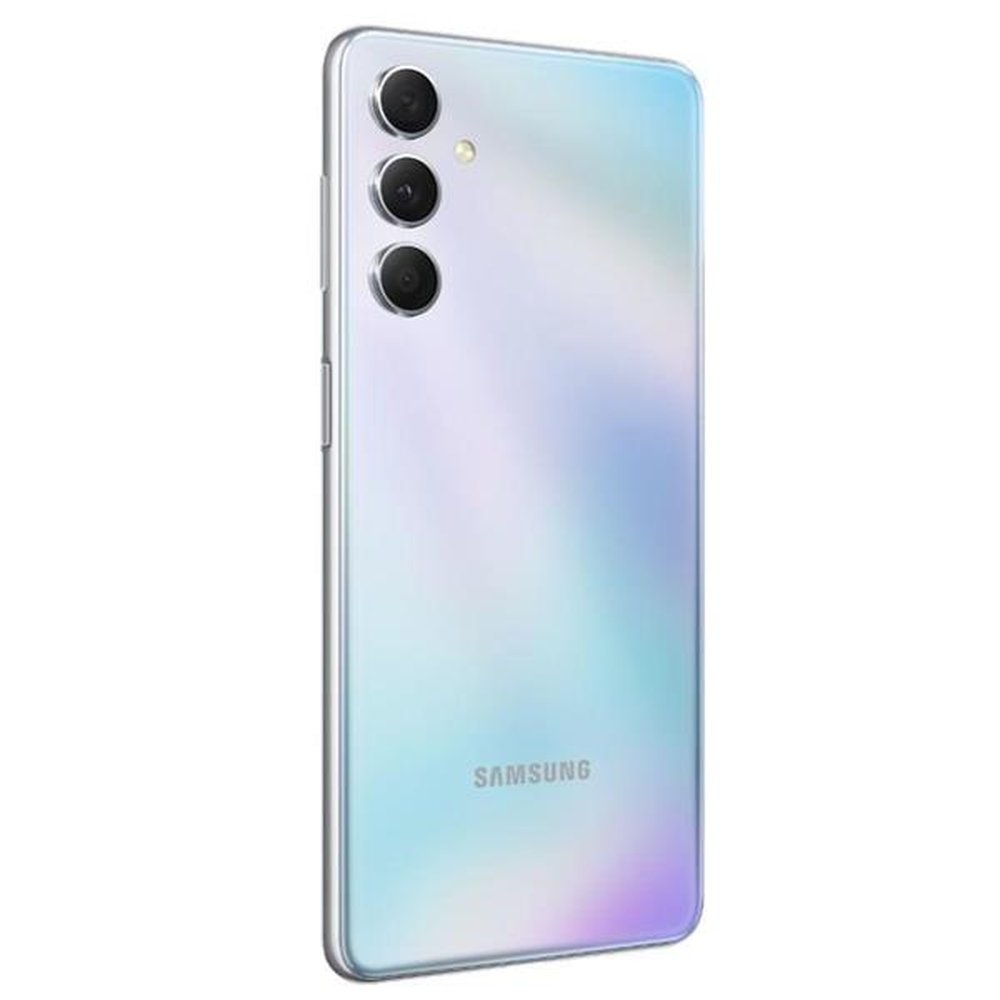 Smartphone Samsung Galaxy M54 256GB 5G 8GB RAM Tela Infinita de 6.7" Dual Chip - Prata