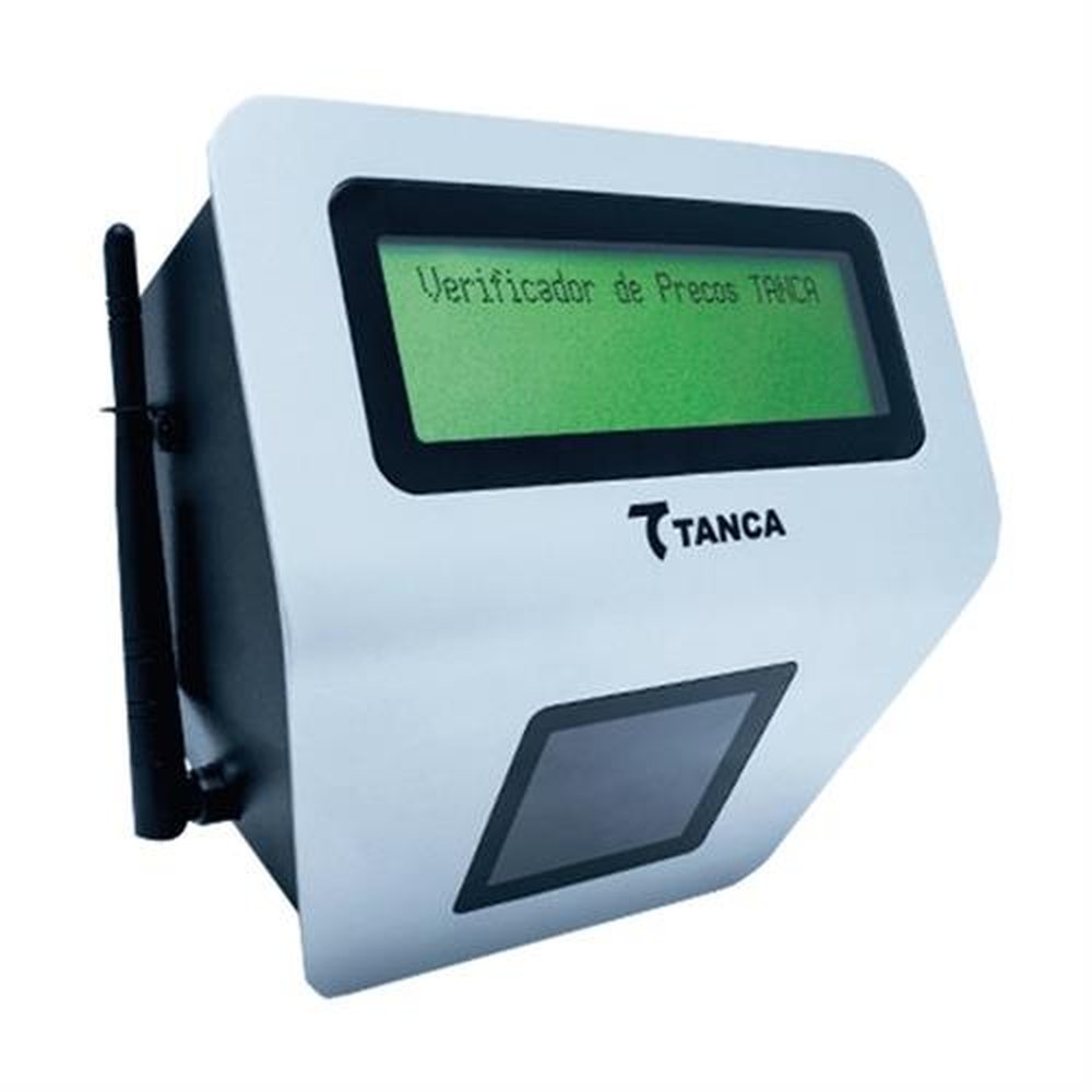 Terminal de Consulta de Preços Tanca VP-640W Ethernet e Wi-fi 1D/2D