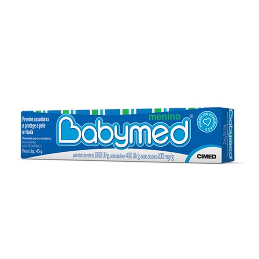 Babymed Azul Pomada Bisnaga 45 Gramas - CIMED