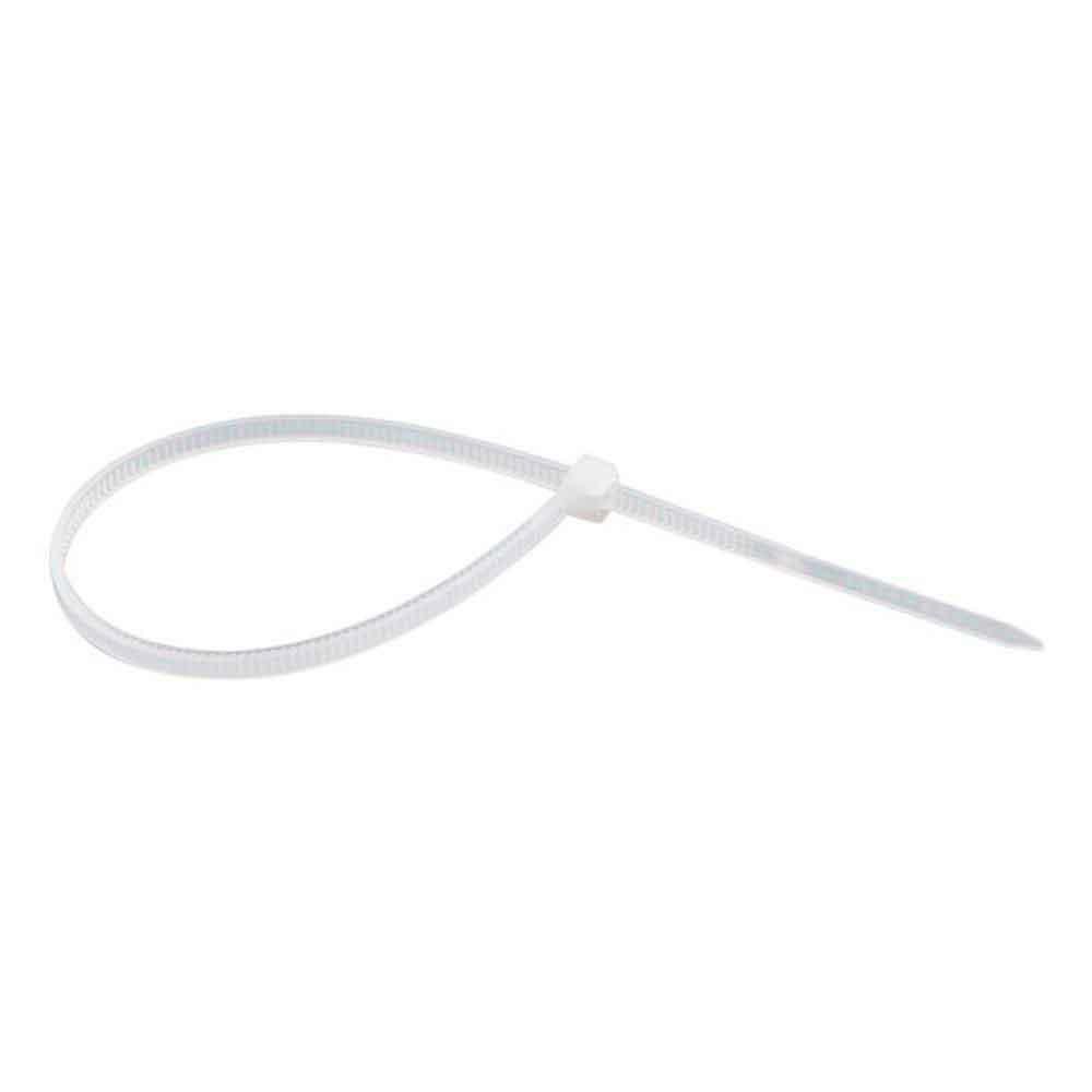 Abracadeira Nylon 100x2,5 Branca 100 Un Nove54