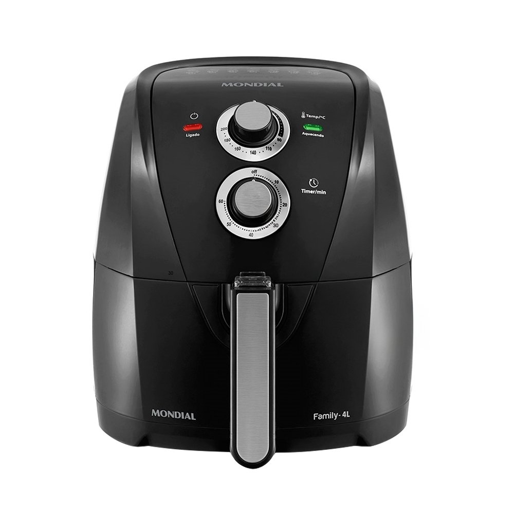 Fritadeira  Air Fryer  Mondial AFN-40-BFS - 4 Litros Preto 220V