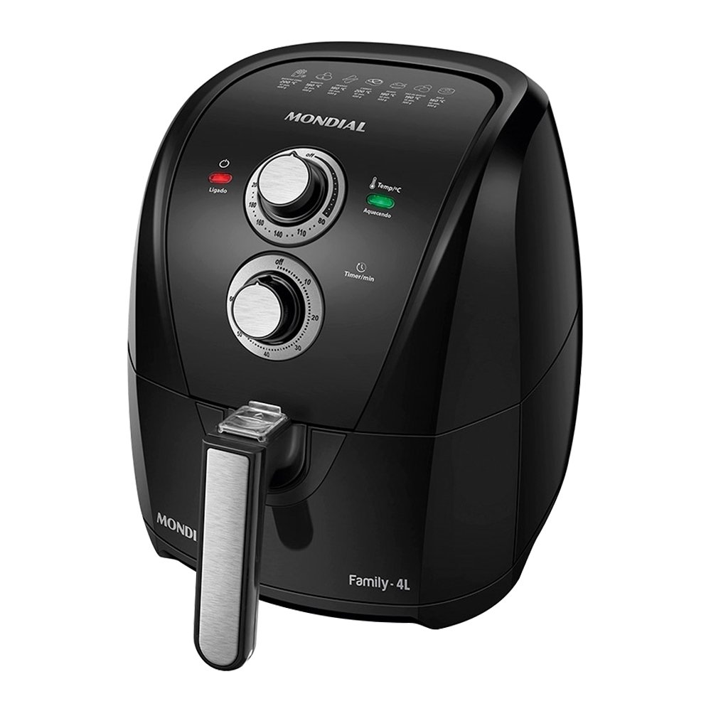 Fritadeira  Air Fryer  Mondial AFN-40-BFS - 4 Litros Preto 220V