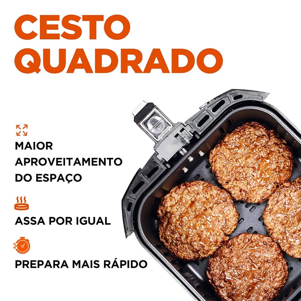 Fritadeira  Air Fryer  Mondial AFN-40-BFS - 4 Litros Preto 220V