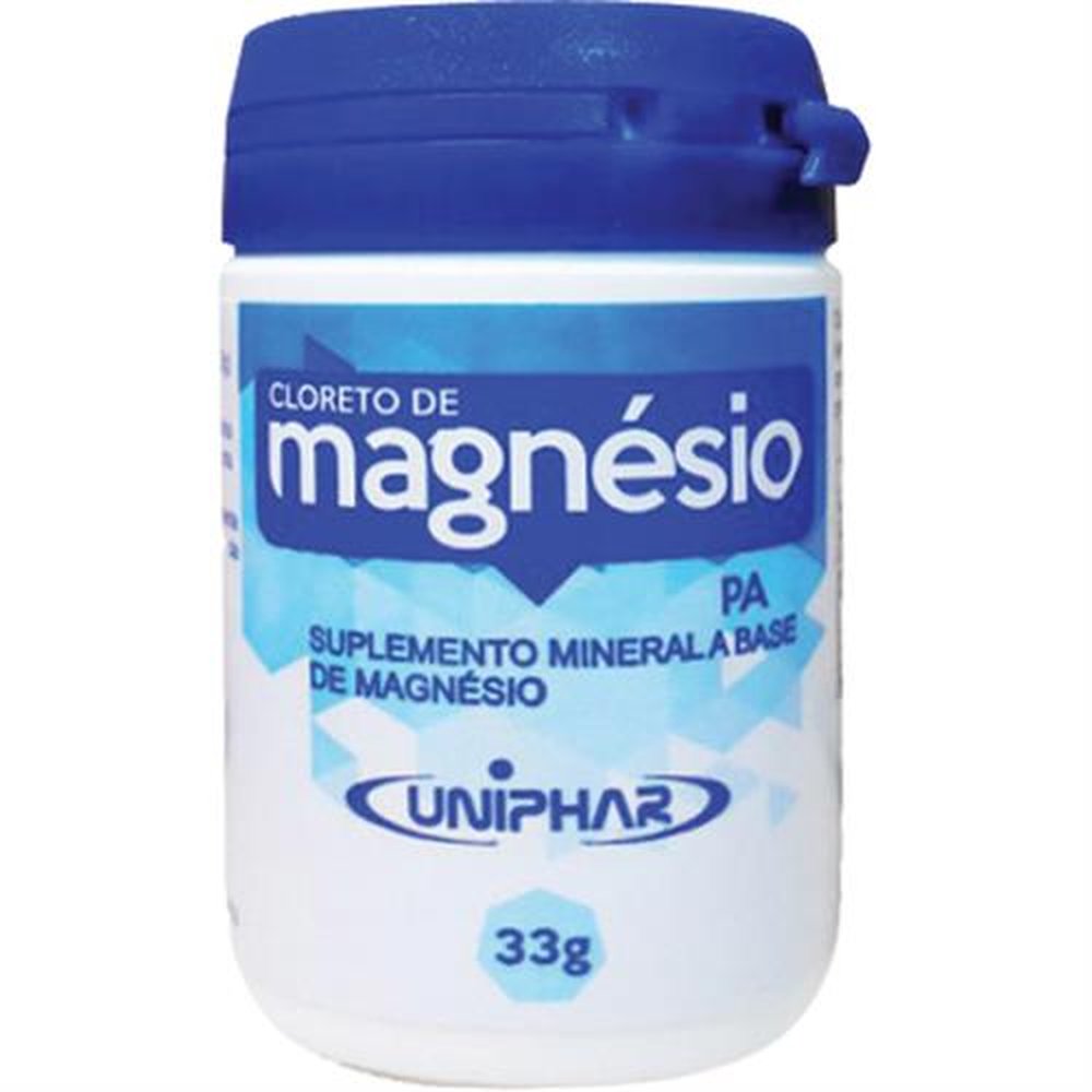 Cloreto Magnesio P.A Po 33 Gramas -12X1- - UNIPHAR