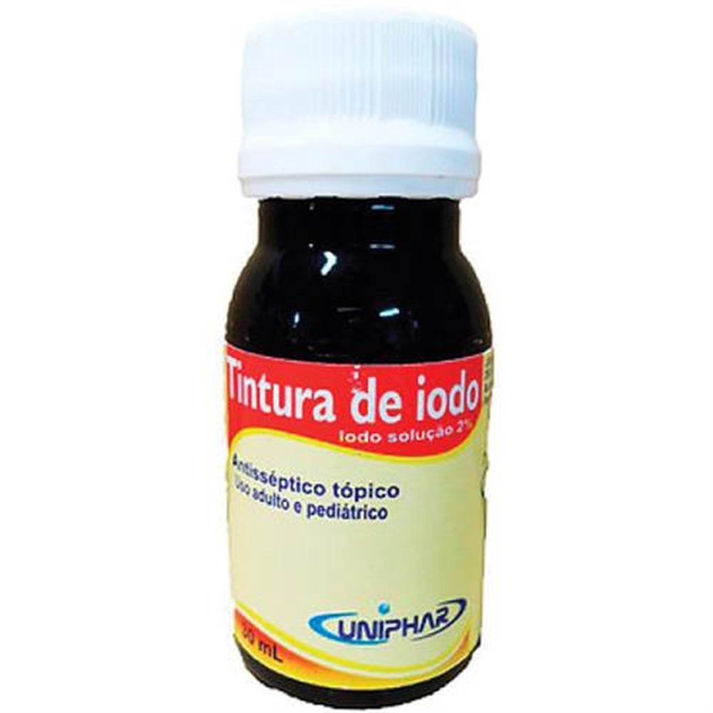 Tintura De Iodo 2&#37; 30Ml -12X1- - UNIPHAR
