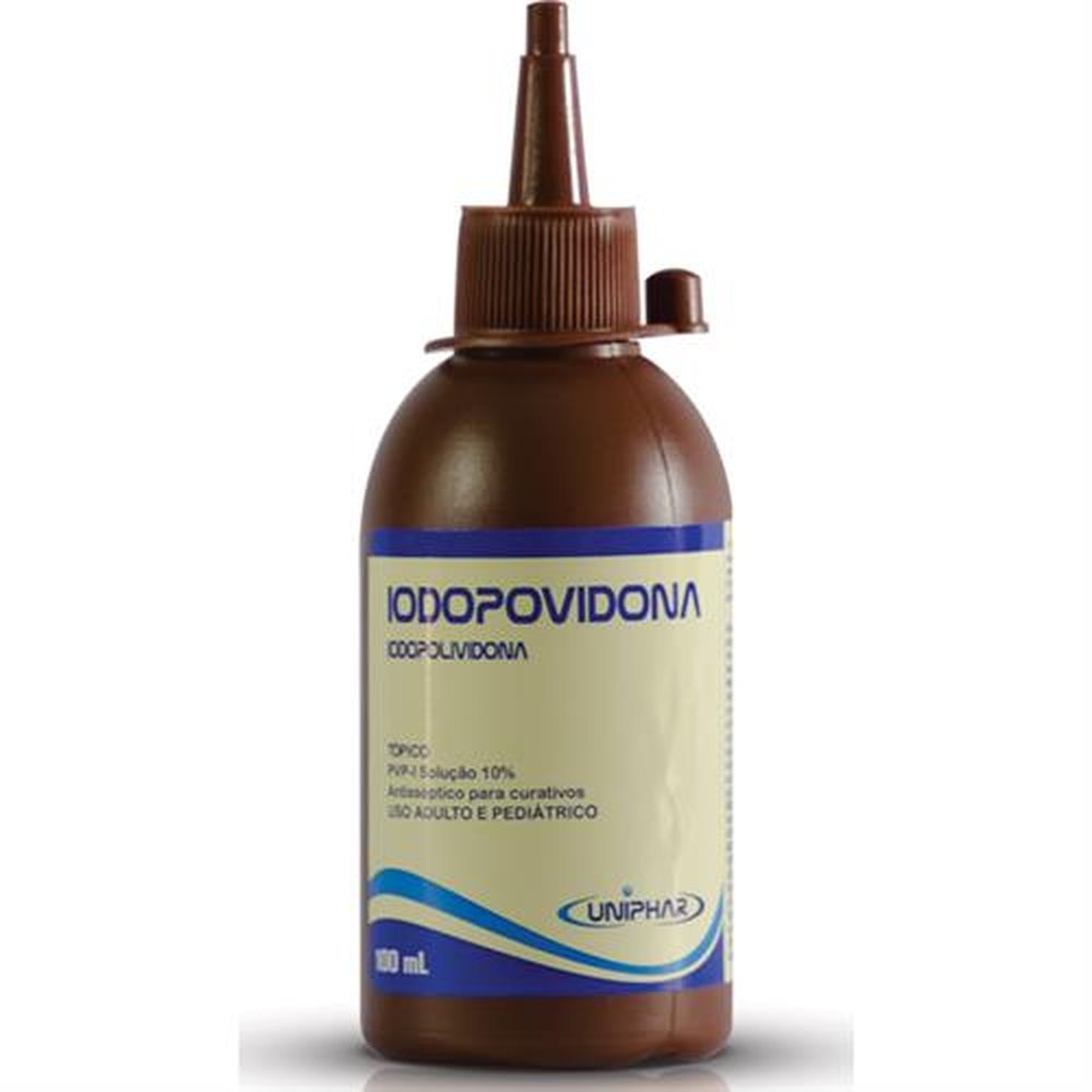 Iodopovidona 10&#37; Almot 100Ml -12X1- - UNIPHAR