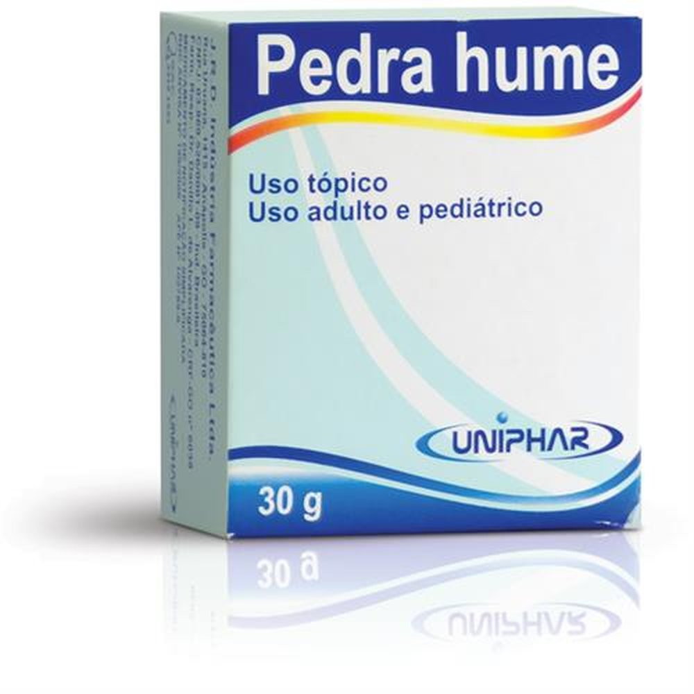 Pedra Hume 30 Gramas -12X1- - UNIPHAR
