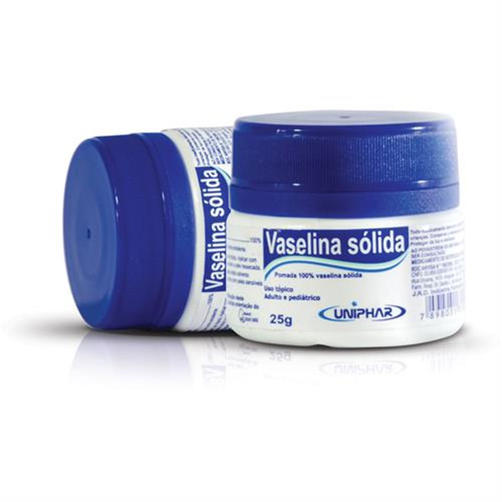 Vaselina Solida Pote 25 Gramas -12X1- - UNIPHAR
