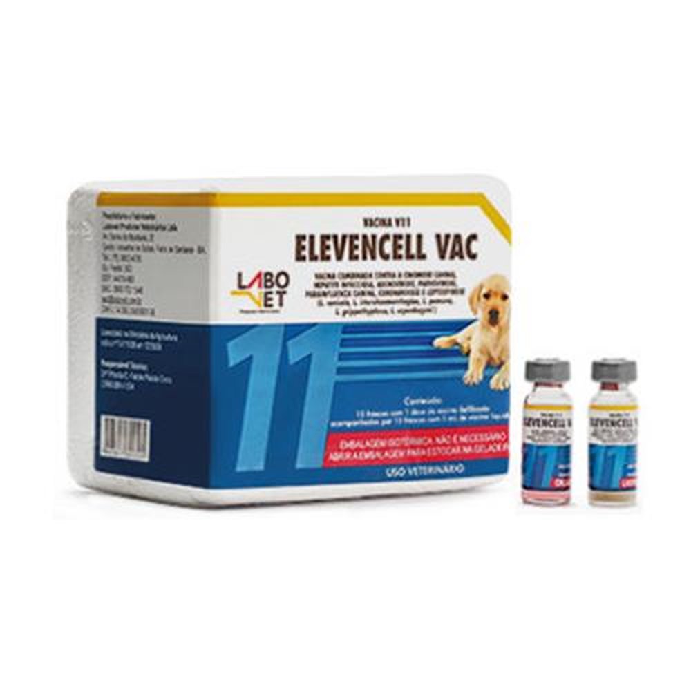 Vacina Elevencell V11 15 Dose Labovet