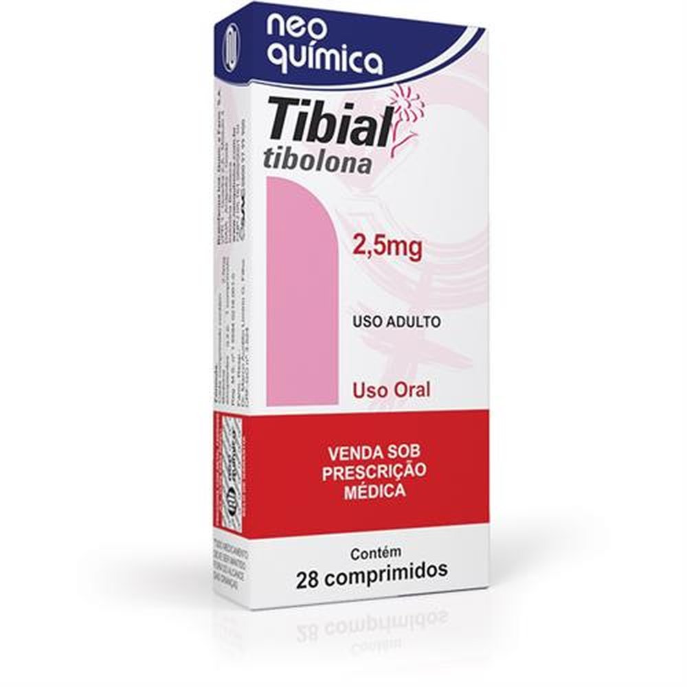 Tibial 2,5Mg Com 28 Comprimido - NEO QUIMICA