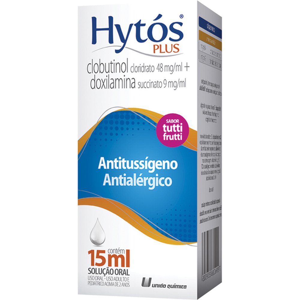 Hytos Plus 48-9Mg Solução Oral Frasco Gotas 15Ml - UNIAO QUIMICA