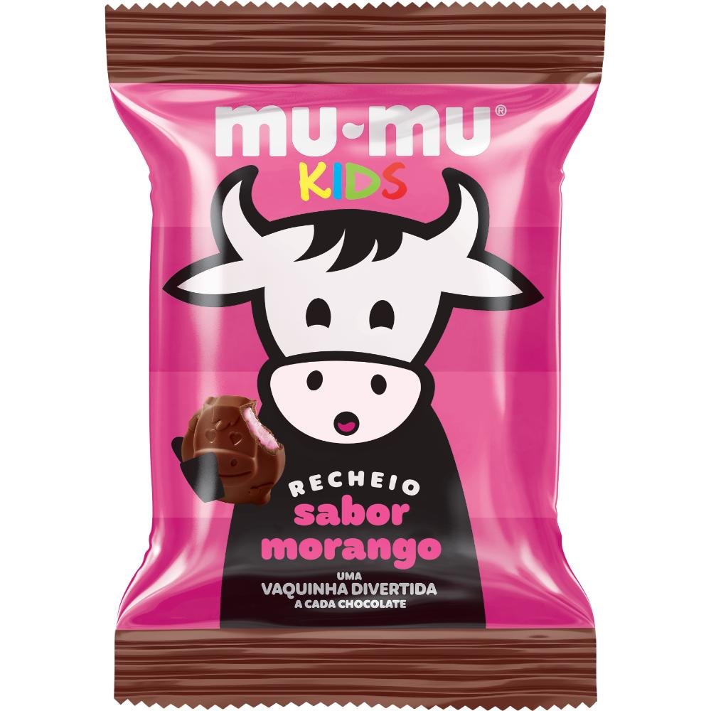 Chocolate Neugebauer Mumu Kids Morango 15,6G