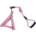 Coleira Com Amortecedor Rosa G