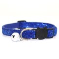 Coleira com Glliter Azul