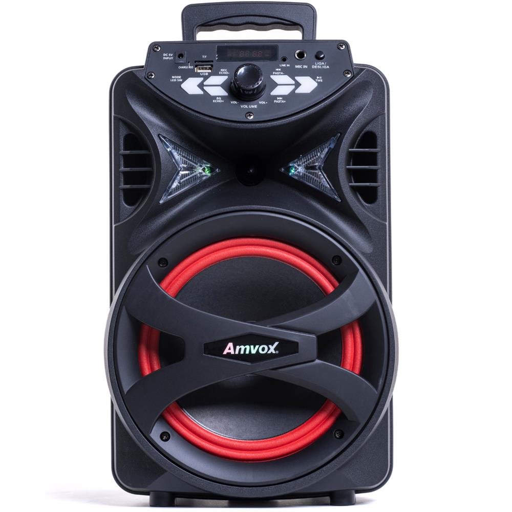Caixa Amplificada Amvox ACA 255 HIT 250W Bluetooth Bivolt
