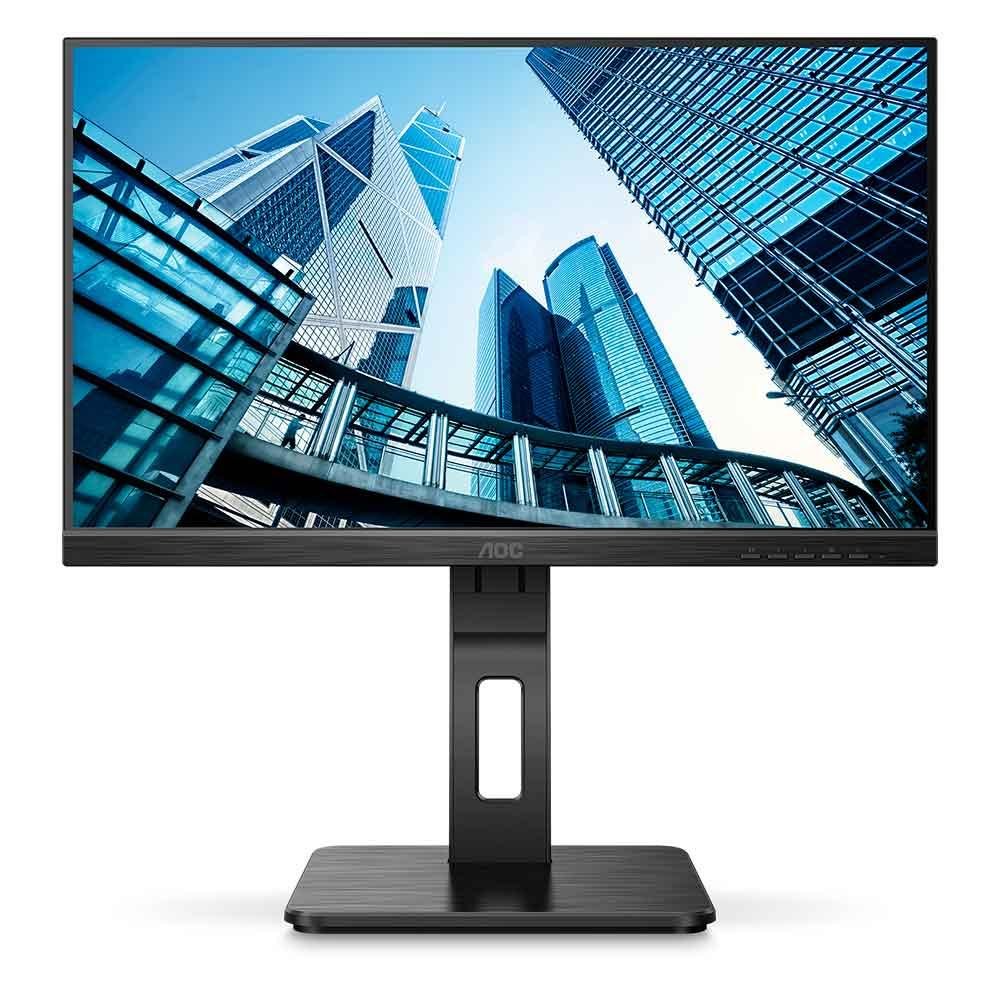 Monitor 22" Aoc 22p2es Ips, Fuul Hd, Base Ajustavel, Hdmi E Dp