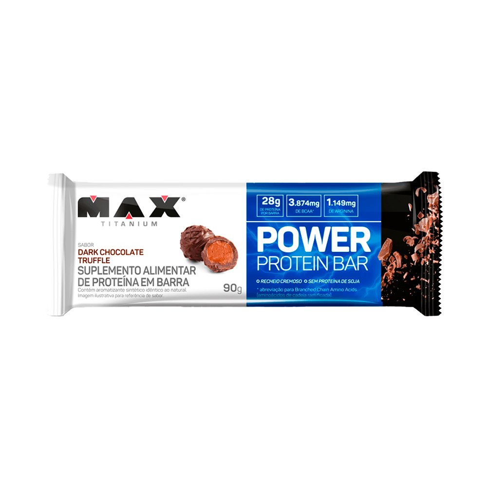 Power Protein Bar 90g Dark Chocolate Truffle Display 8x90g