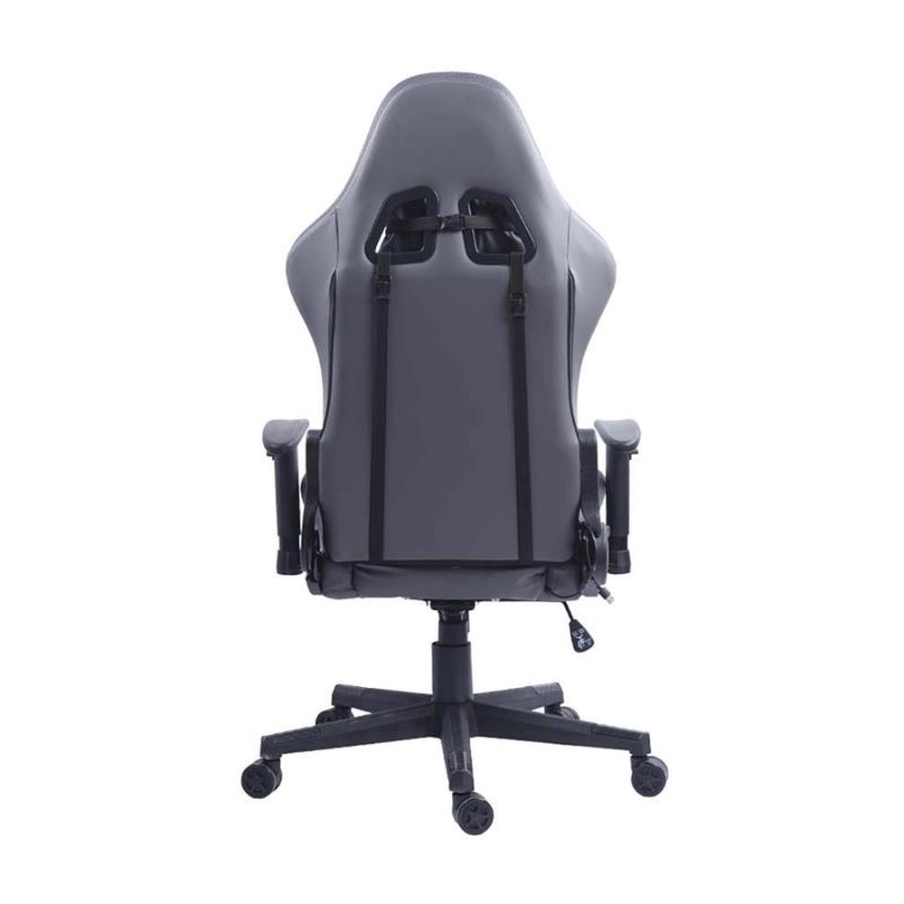 Cadeira Gamer Fox Racer RGB Cinza com Iluminação Led