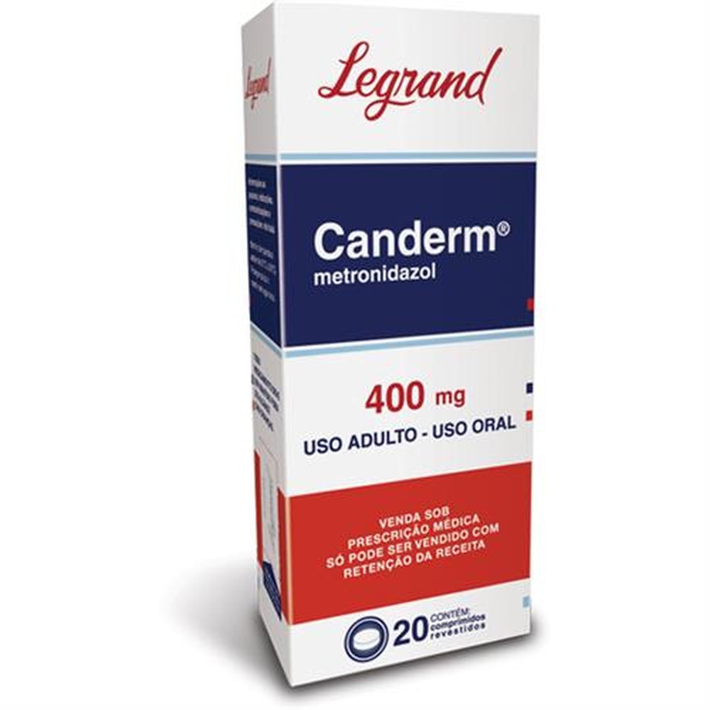 Canderm 400Mg Com 20 Comprimido - LEGRAND