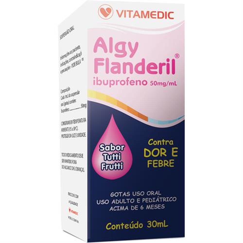 Algy-Flanderil 50Mg-Ml Gotas 30Ml - VITAMEDIC