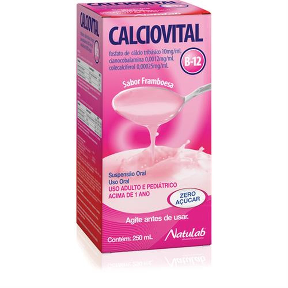 Calciovital B12 250Ml - NATULAB