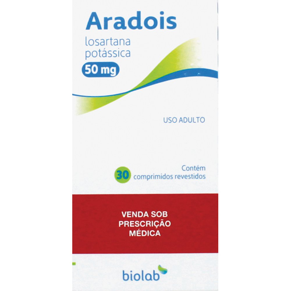 Aradois 50Mg Com 30 Comprimido Revestido - BIOLAB | Martins Atacado