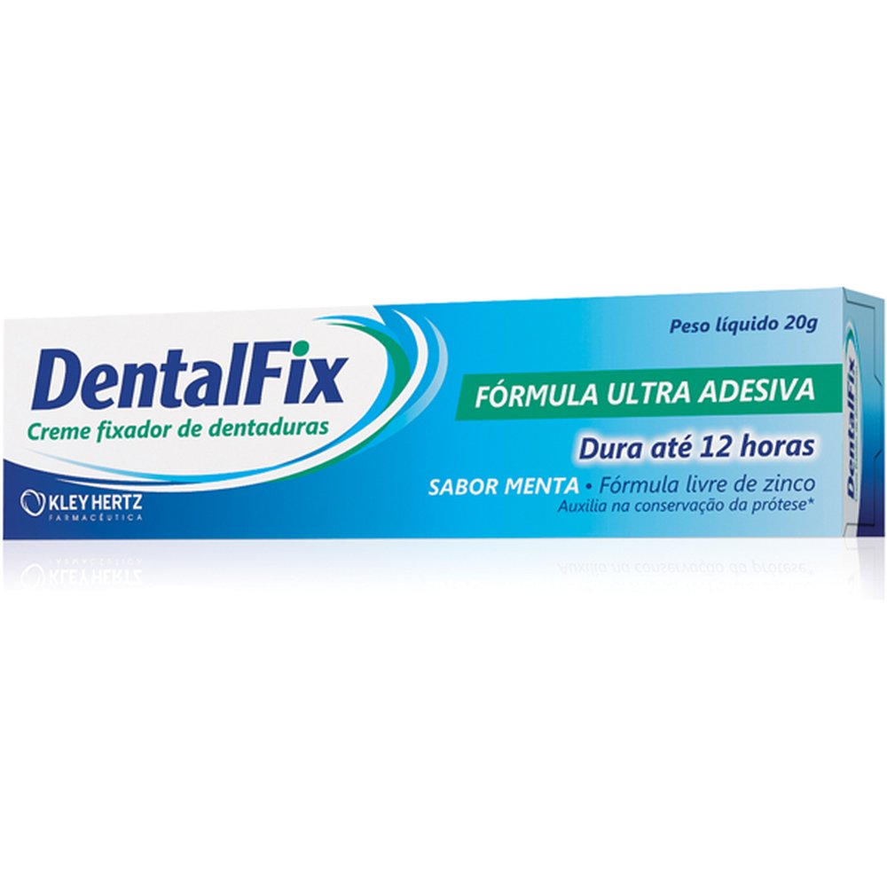 Dentalfix Creme Fix Den 20 Gramas Sabor Menta - HERTZ