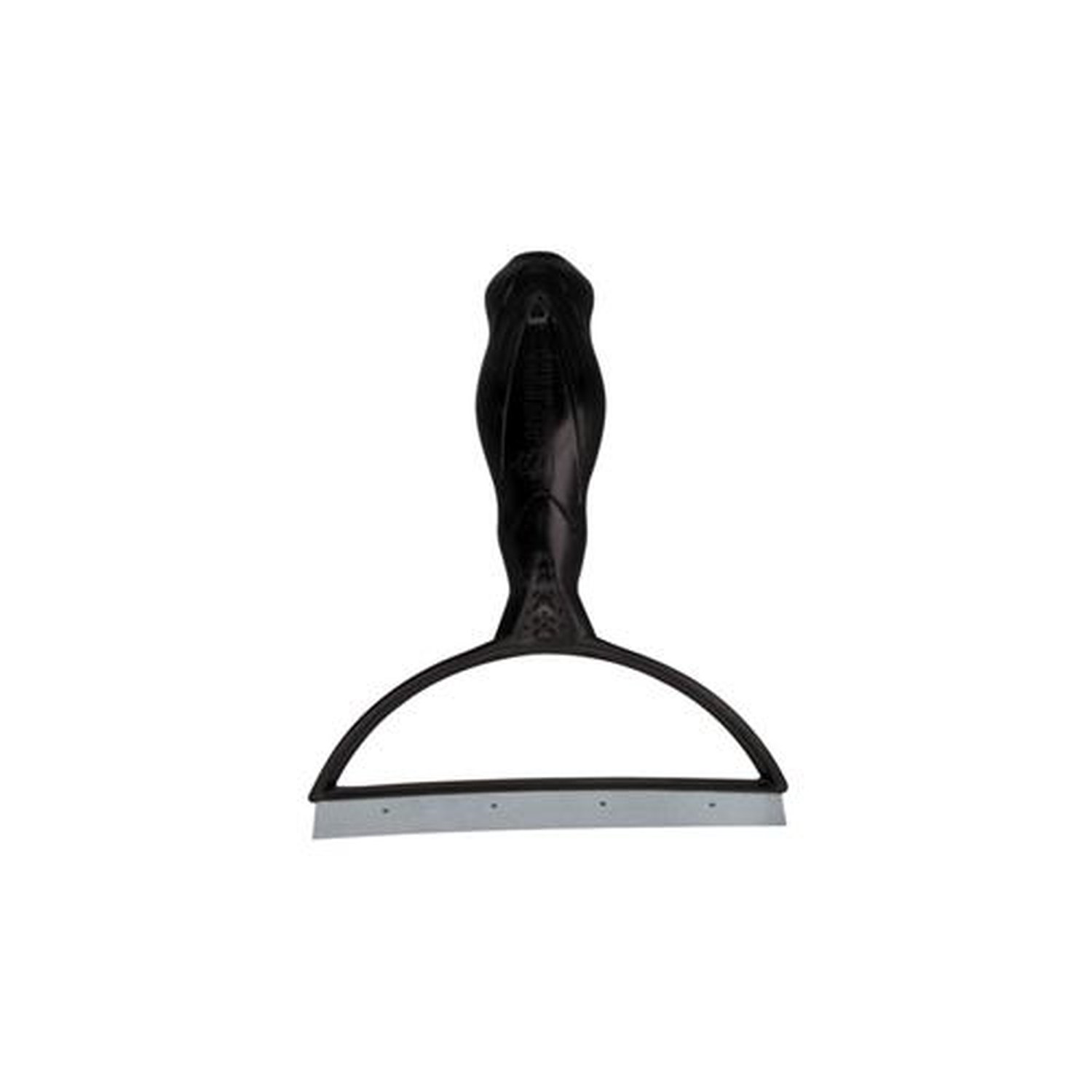 Porta Detergente e Esponja com Rodinho de Pia Plástico Preto Keita