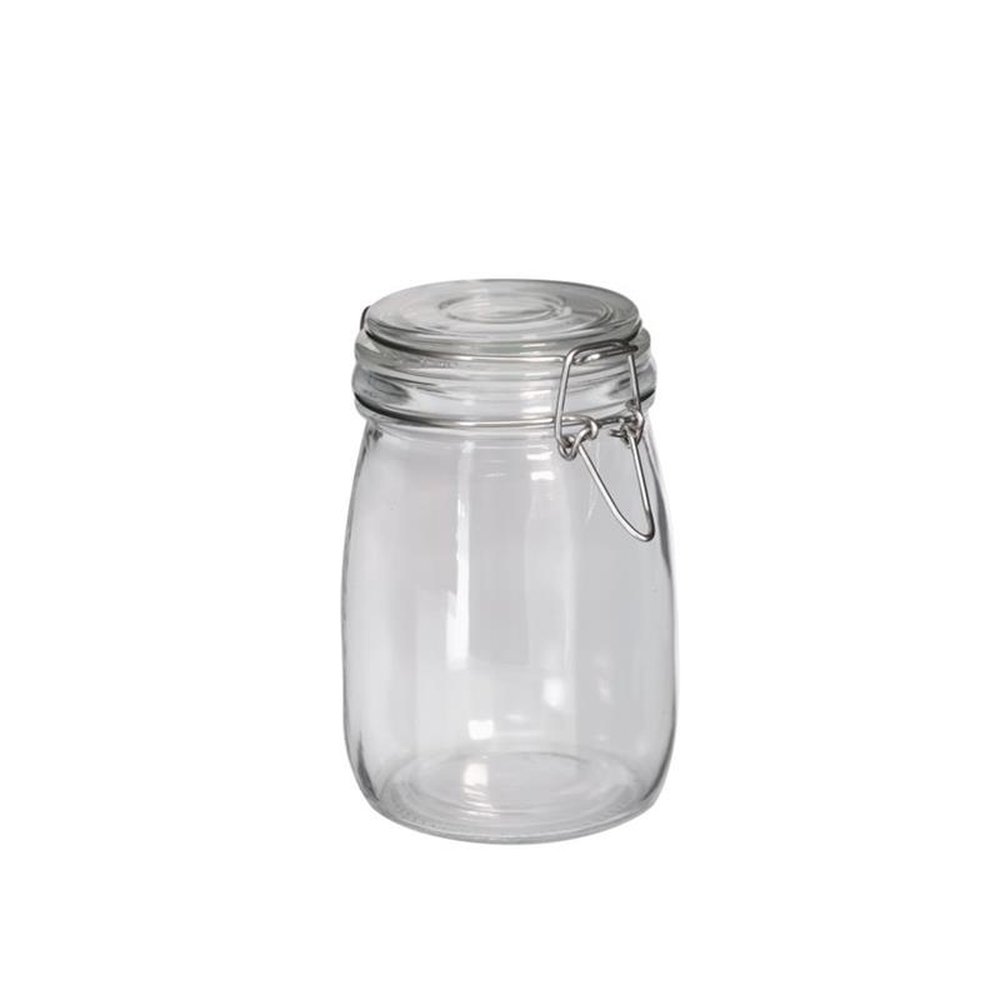 Pote Vidro 1,0L Fechamento Hermético Incolor Tuut