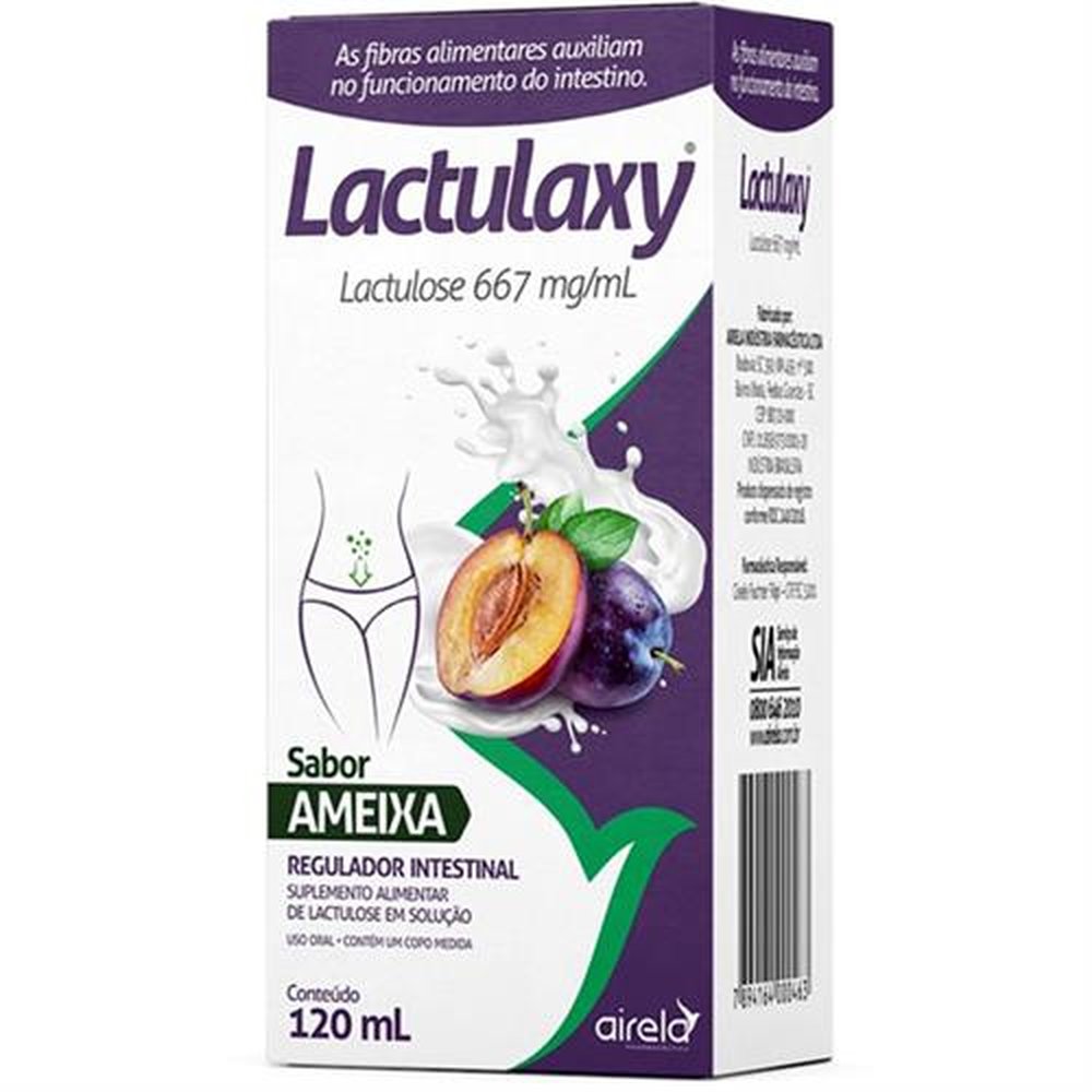 Lactulaxy 667Mg-Ml Sabor Ameixa 120Ml - AIRELA