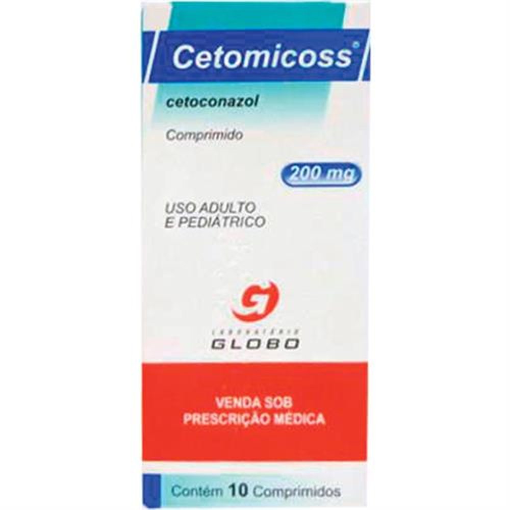 Cetomicoss 200Mg Com 10 Comprimido - GLOBO