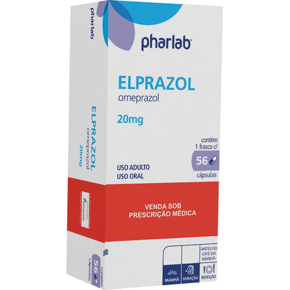 Elprazol 20 Mg Pote 56 Capsula - PHARLAB