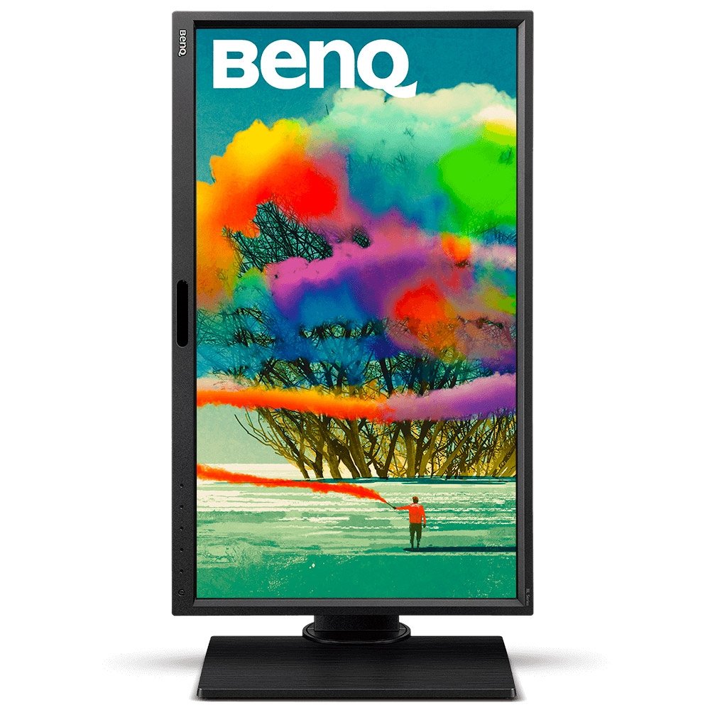 Monitor 23.8" BenQ BL2420PT | Quad HD 2K, Painel IPS, Flicker Free, Cinza Escuro