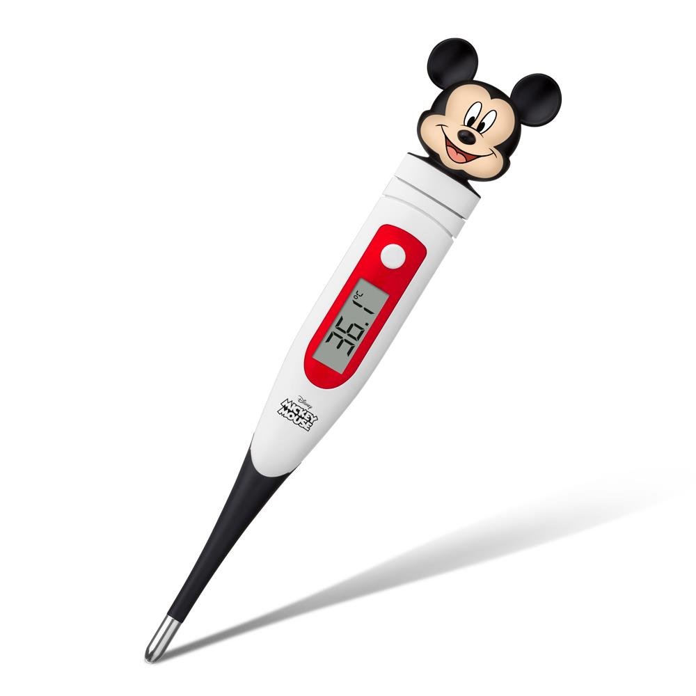 Termometro Digital Mickey Disney com Ponta Flexivel Multilaser Saude - HC078