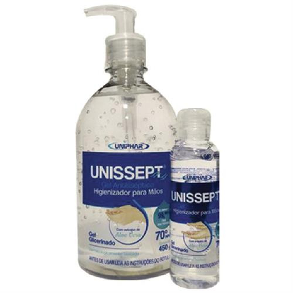 Alcool Gel Unissept 50 Gramas -12X1- - UNIPHAR