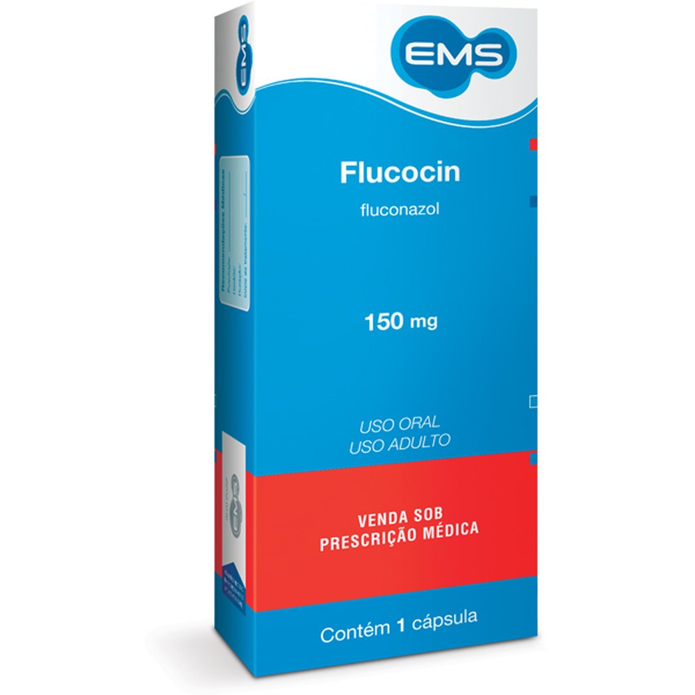 Flucocin 150Mg Caixa 1 Capsula -Fluconazol- - EMS