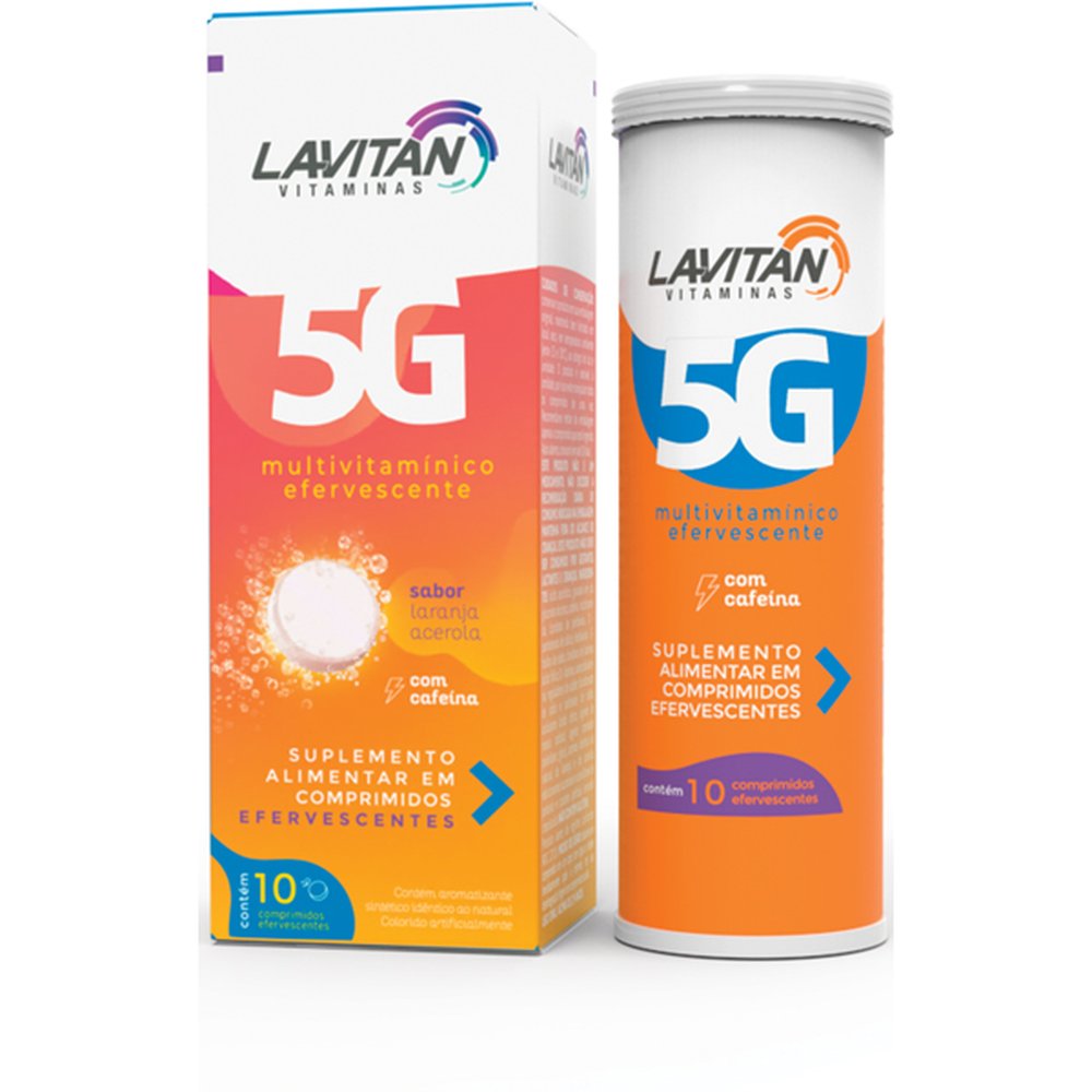 Lavitan 5 Gramas 10 Comprimido Efervecente - CIMED