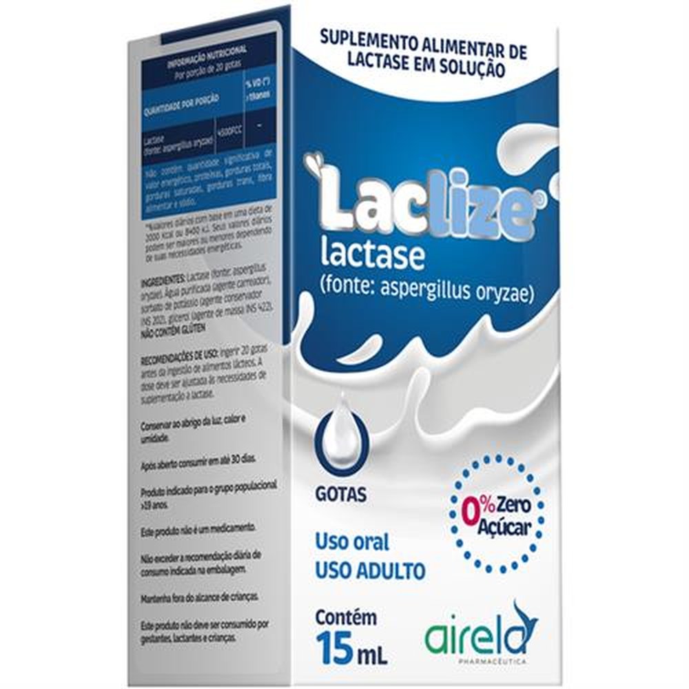 Laclize Adulto Gotas 15Ml - AIRELA