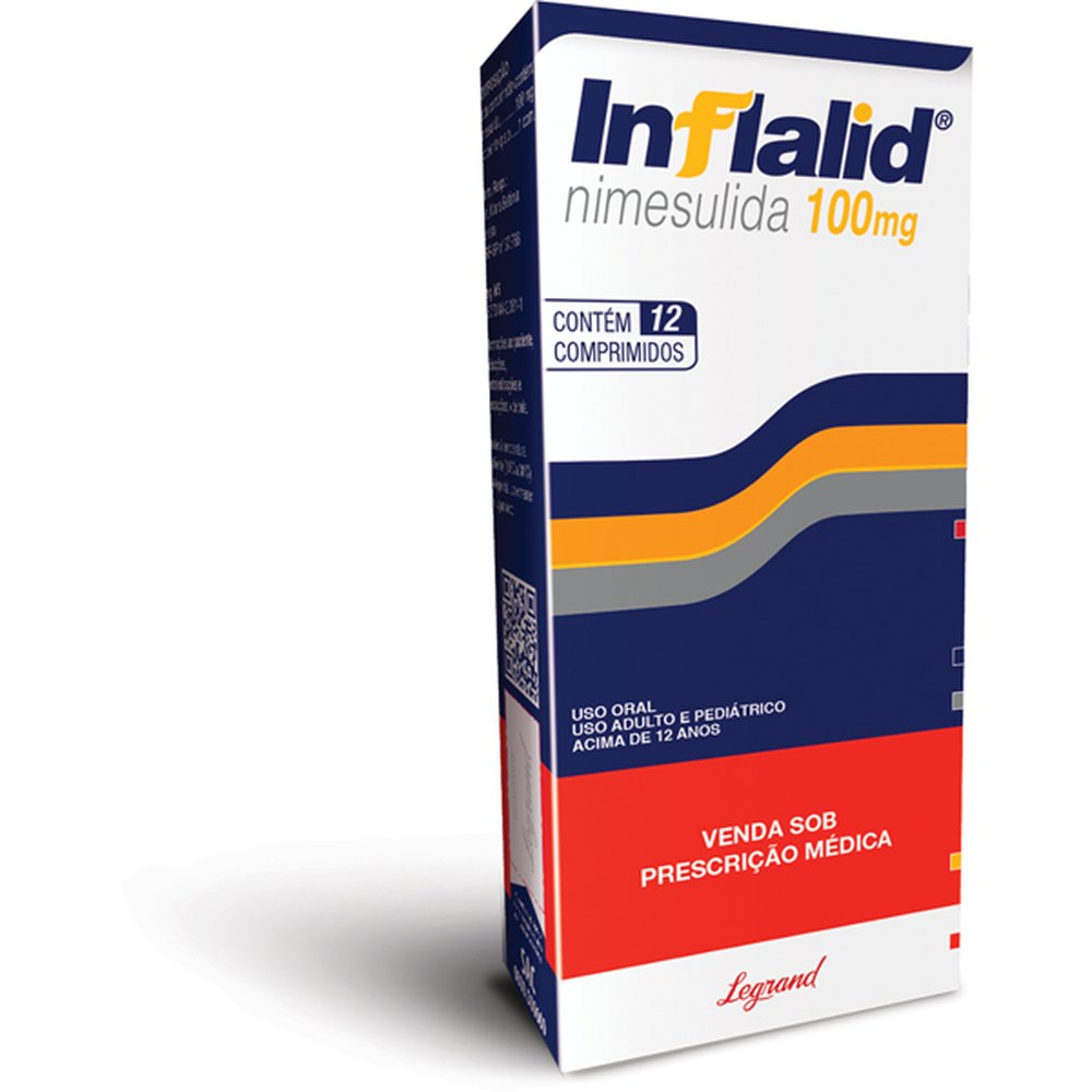 Inflalid 100Mg Com 12 Comprimido - LEGRAND